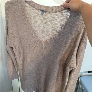 Cream sweater